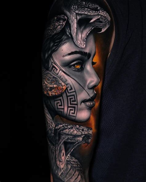 medusa greek tattoo.